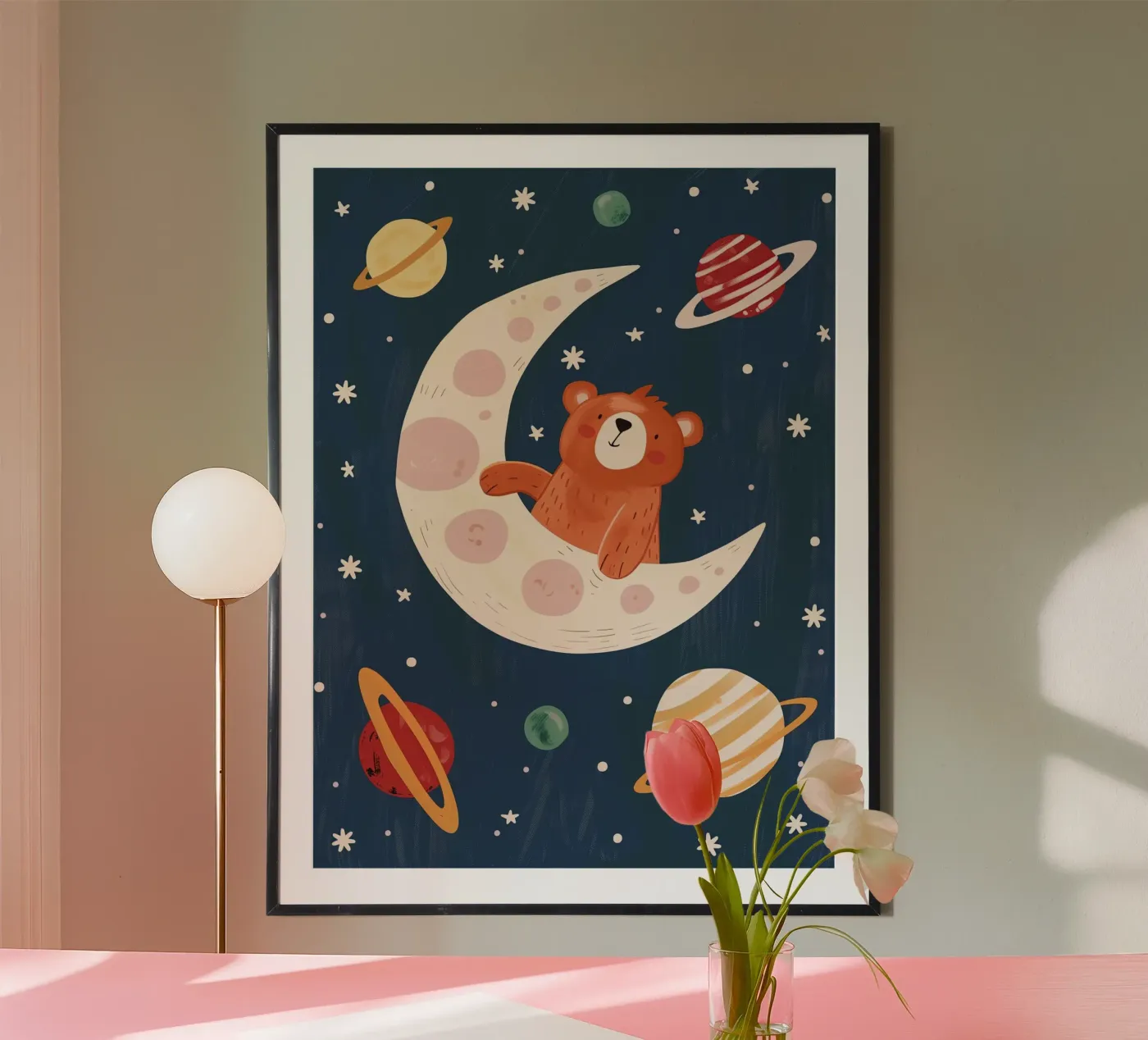 Bear on the Moon poster da Lilo