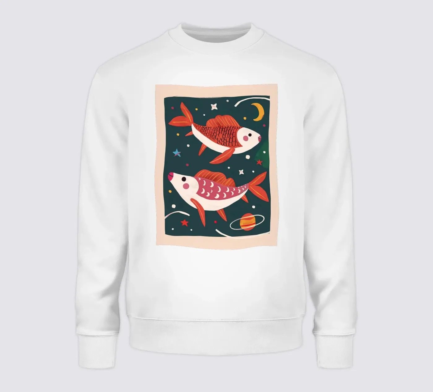 Space Fish felpa da Lilo