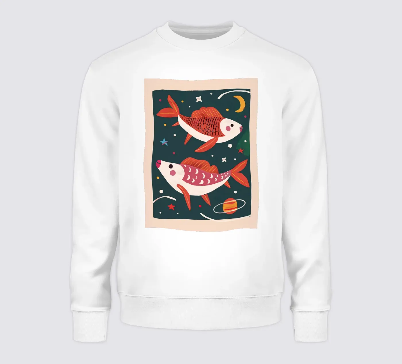 Space Fish felpa da Lilo