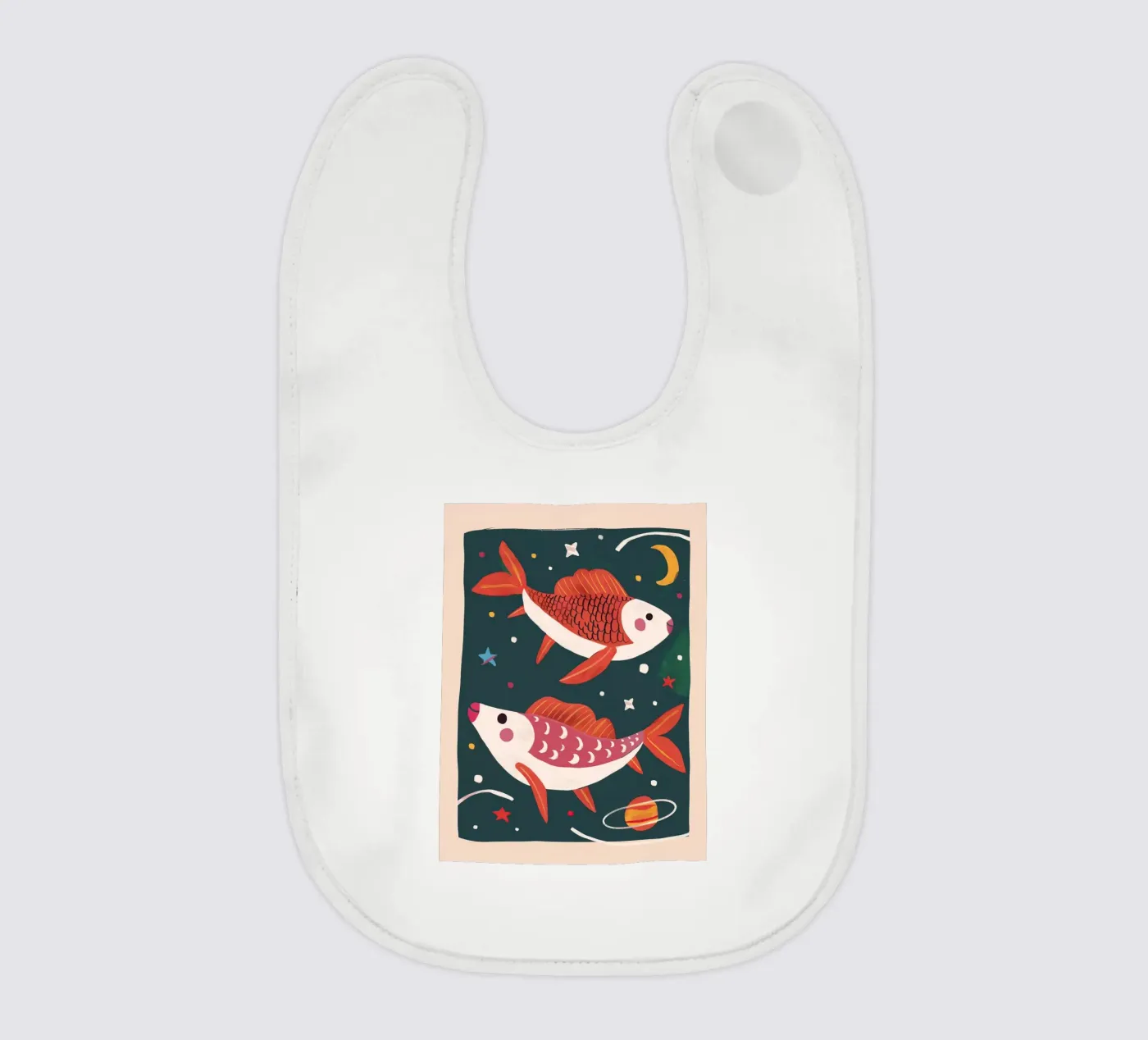 Space Fish Babylätzchen von Lilo