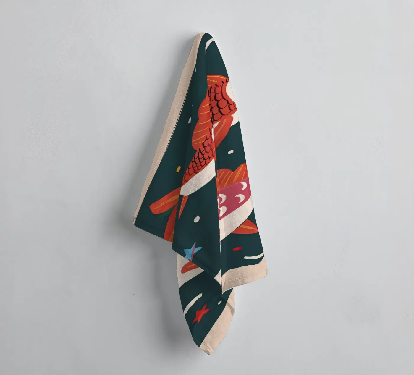 Space Fish badhanddoek van Lilo