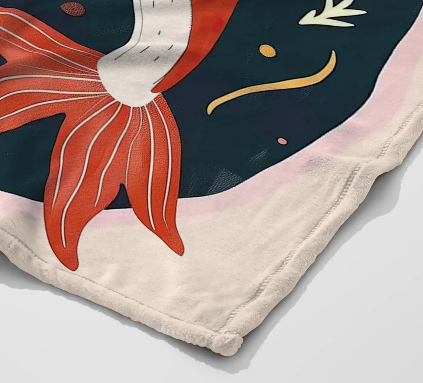 Space Koi Fleecedecke von Lilo