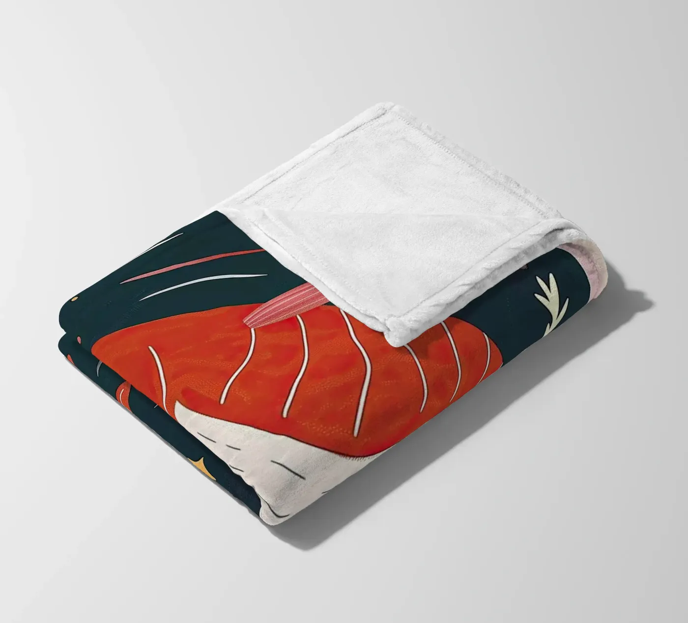 Space Koi Fleecedecke von Lilo