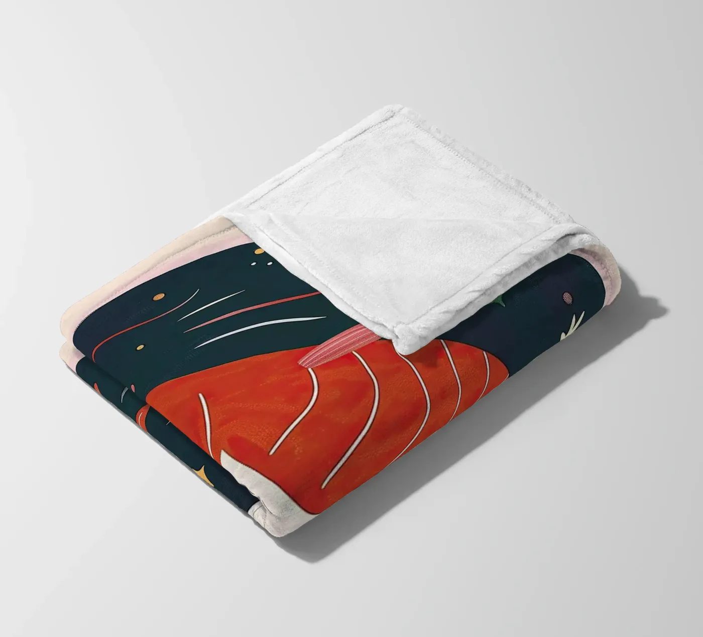 Space Koi Fleecedecke von Lilo