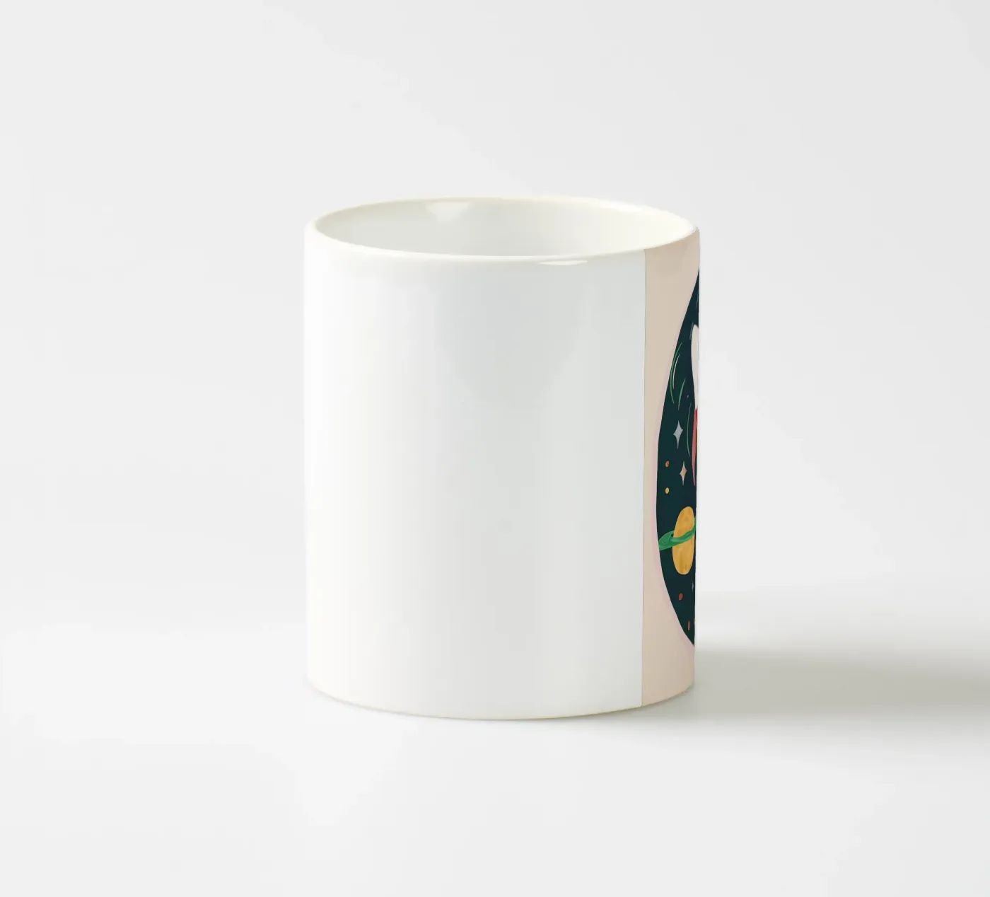 Space Koi ceramic mug by Lilo