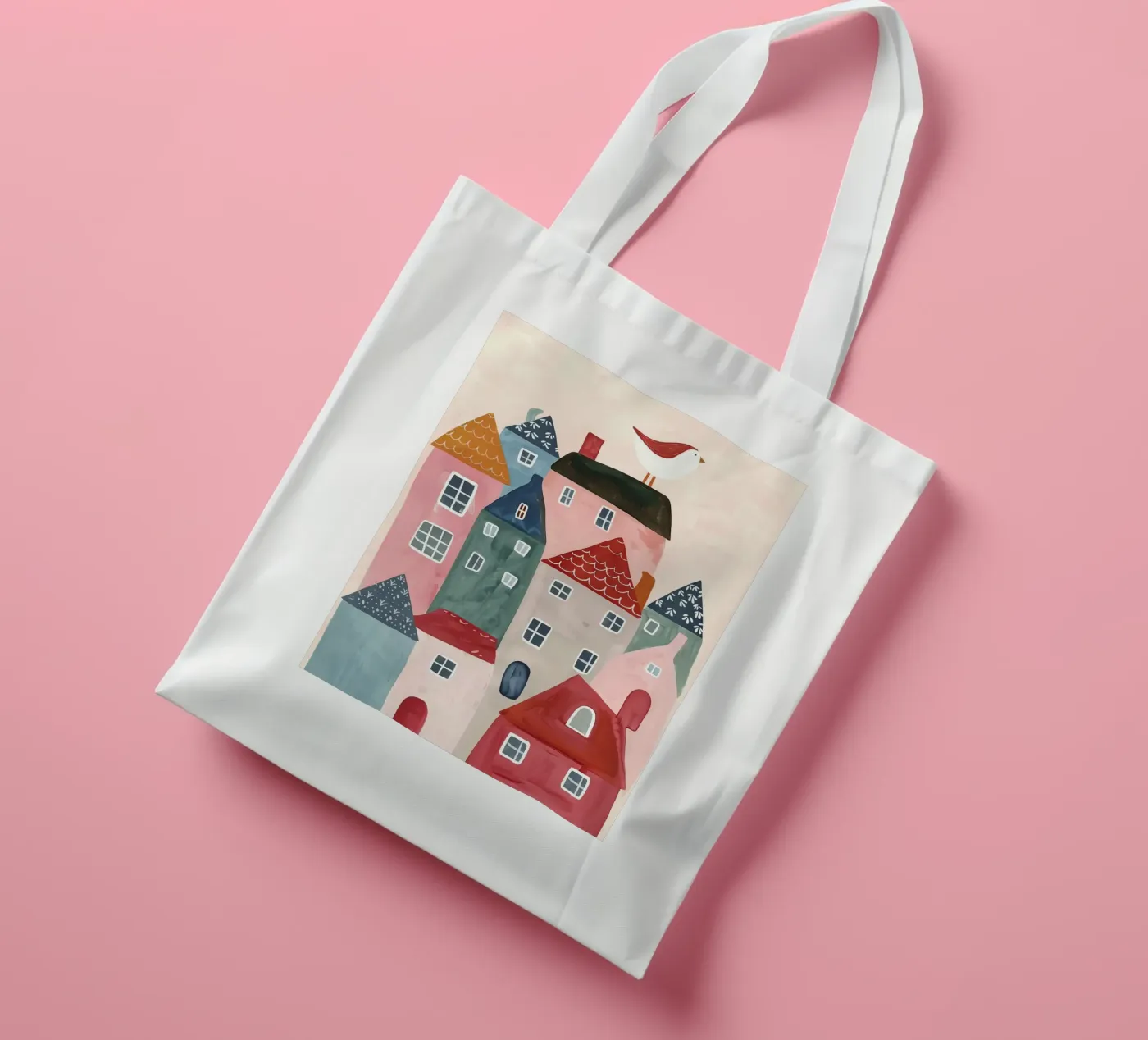 Tiny Town tote bag by Lilo