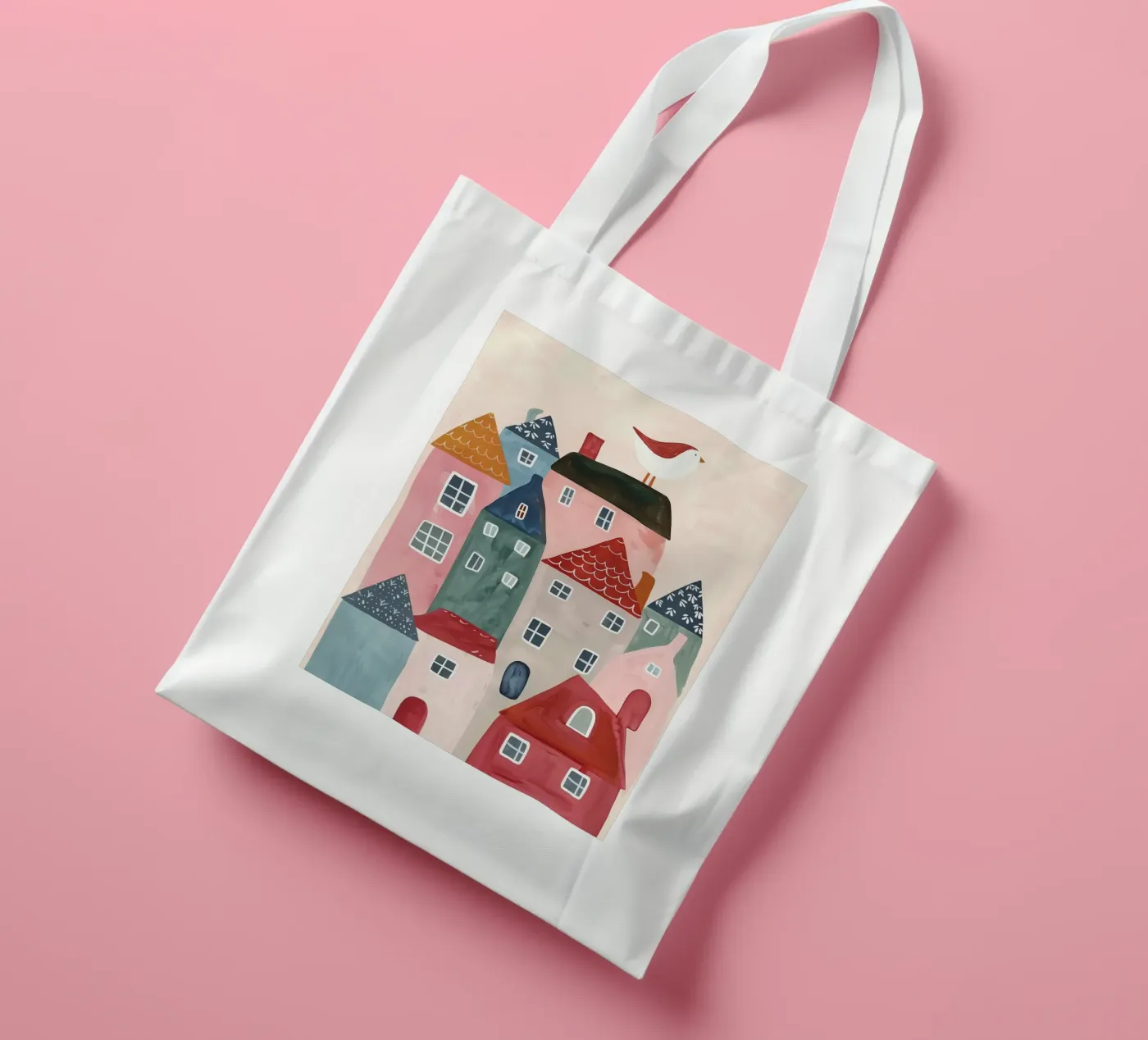 Tiny Town tote bag by Lilo