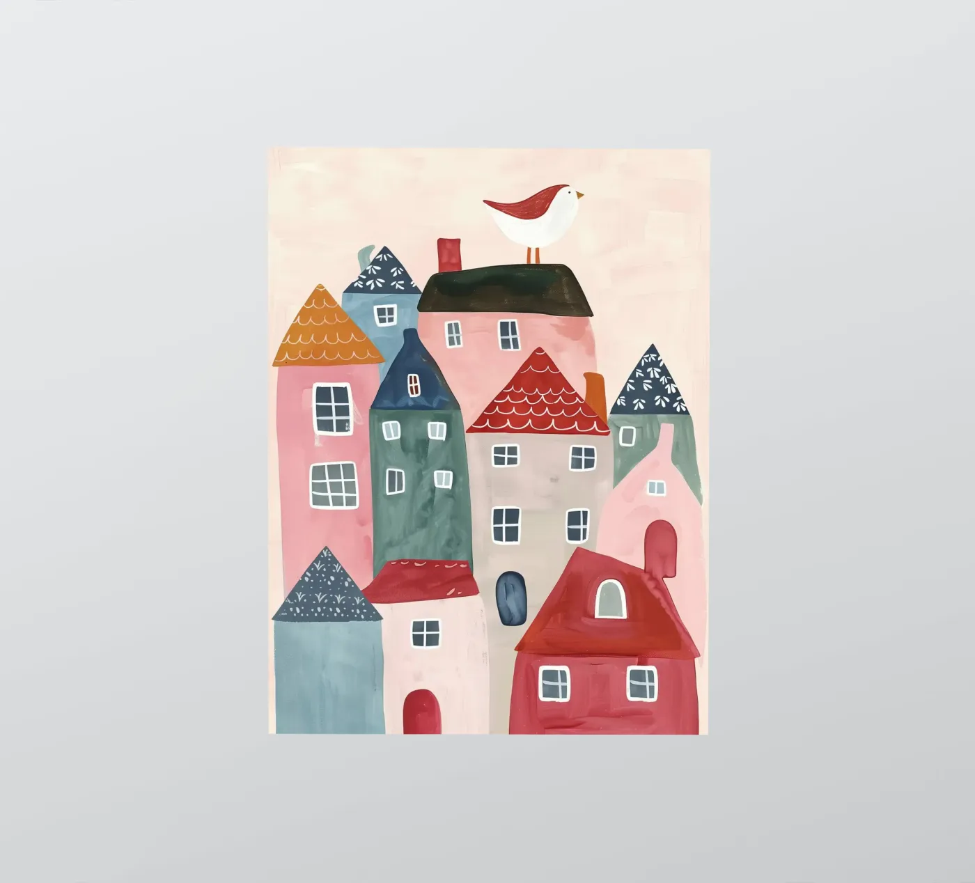 Tiny Town sticker van Lilo