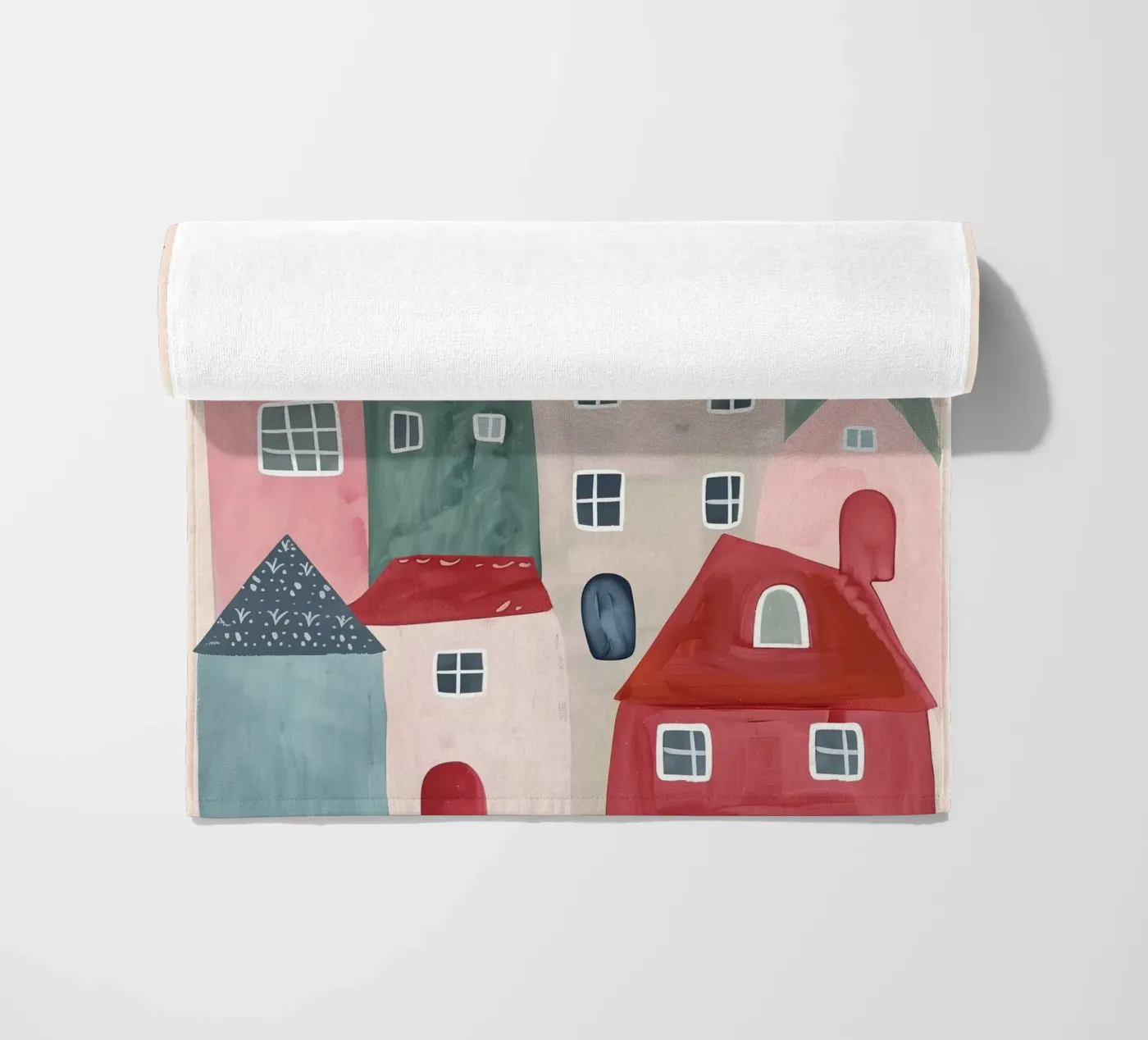 Tiny Town strandhanddoek van Lilo