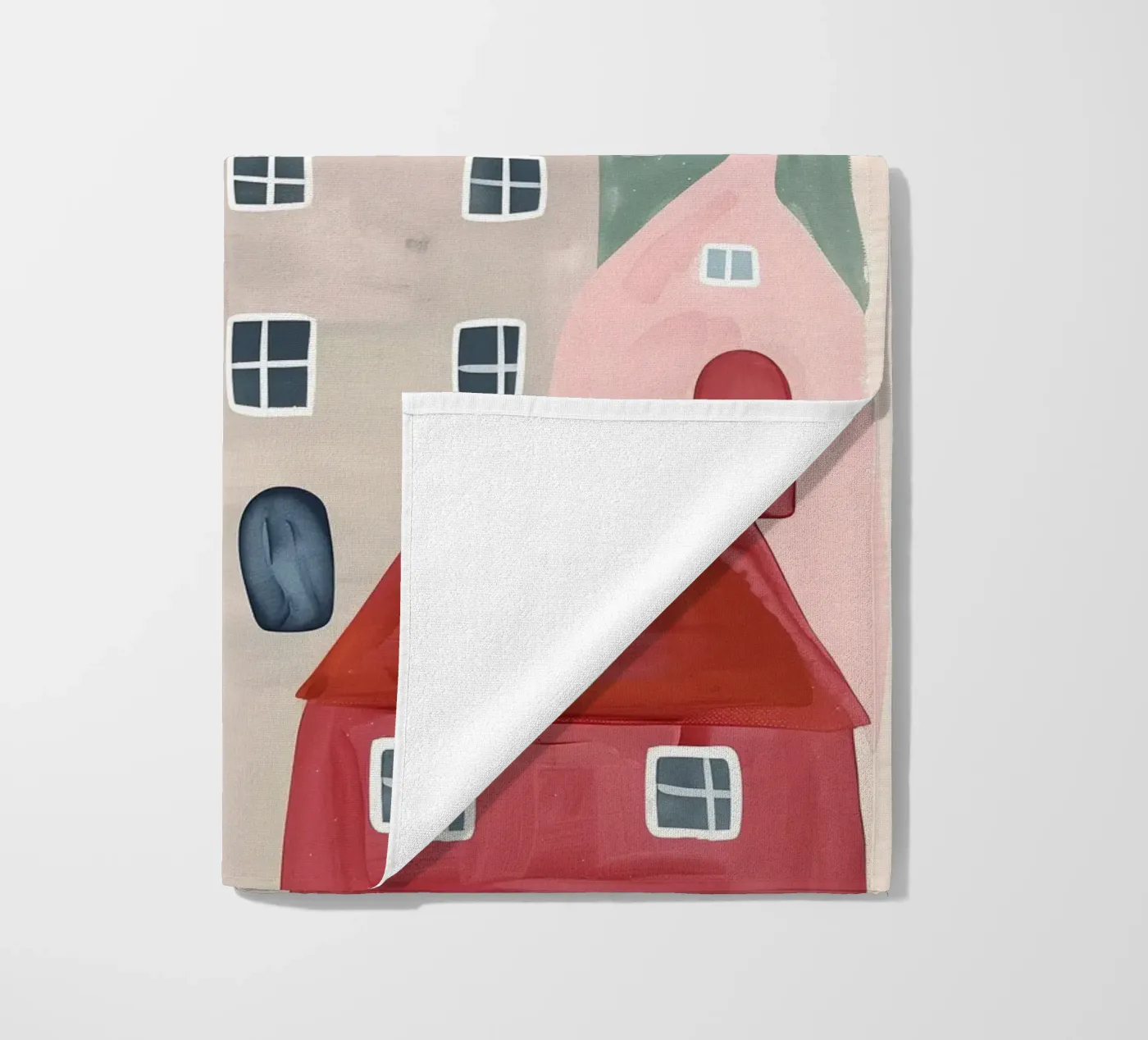 Tiny Town strandhanddoek van Lilo