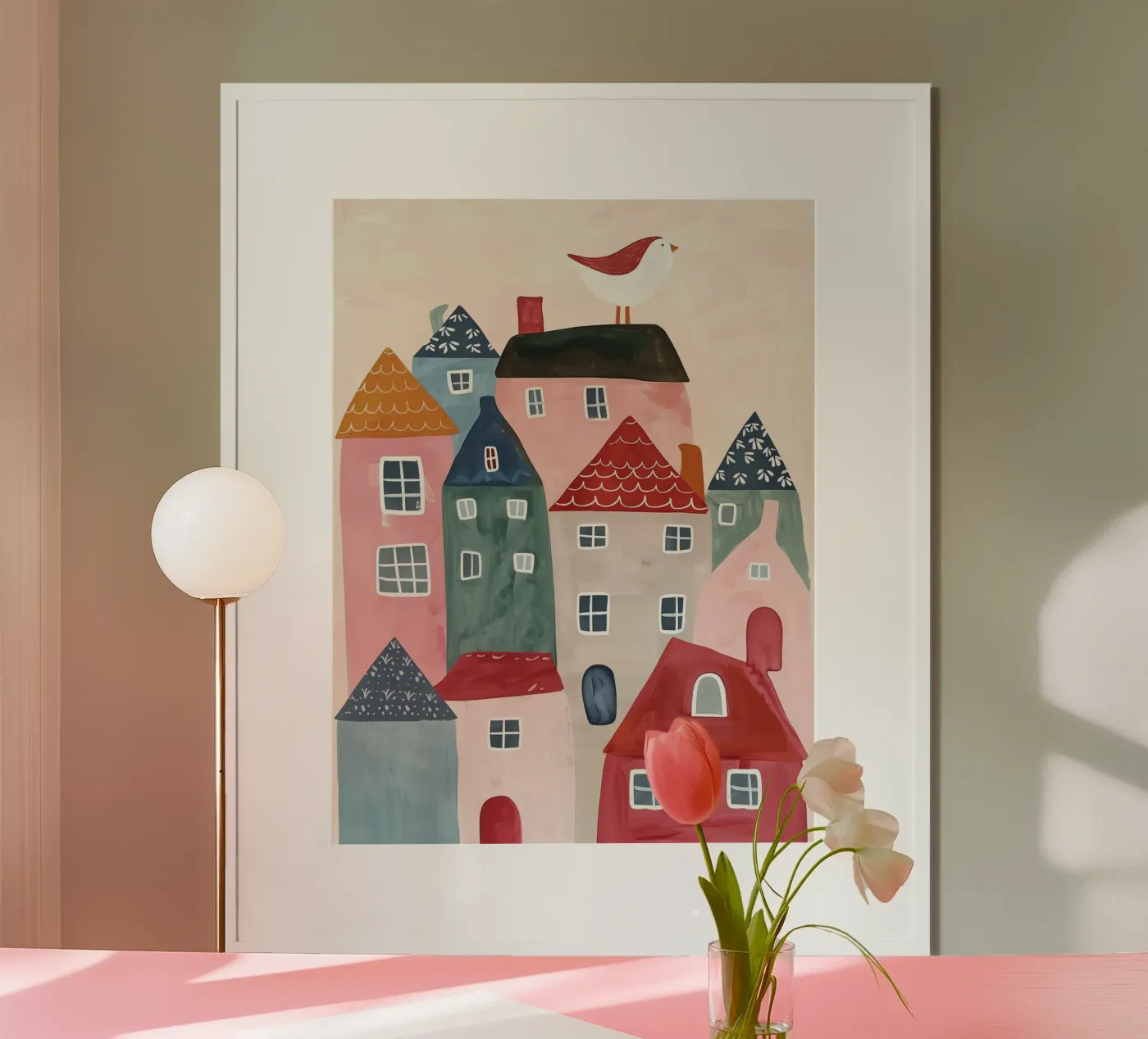 Tiny Town Poster von Lilo