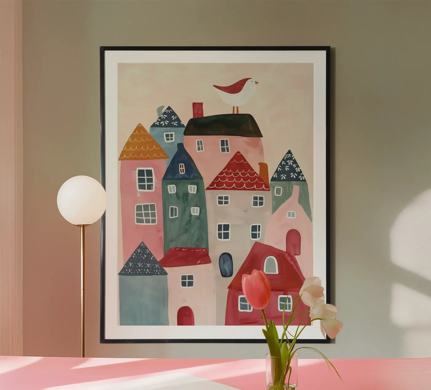 Tiny Town Poster von Lilo
