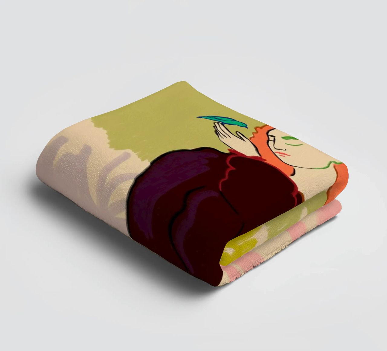 SECRET KNOWLEDGE towel by Sandra Poliakov