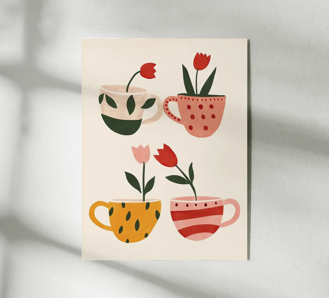 Flower Cups plexiglass da Lilo