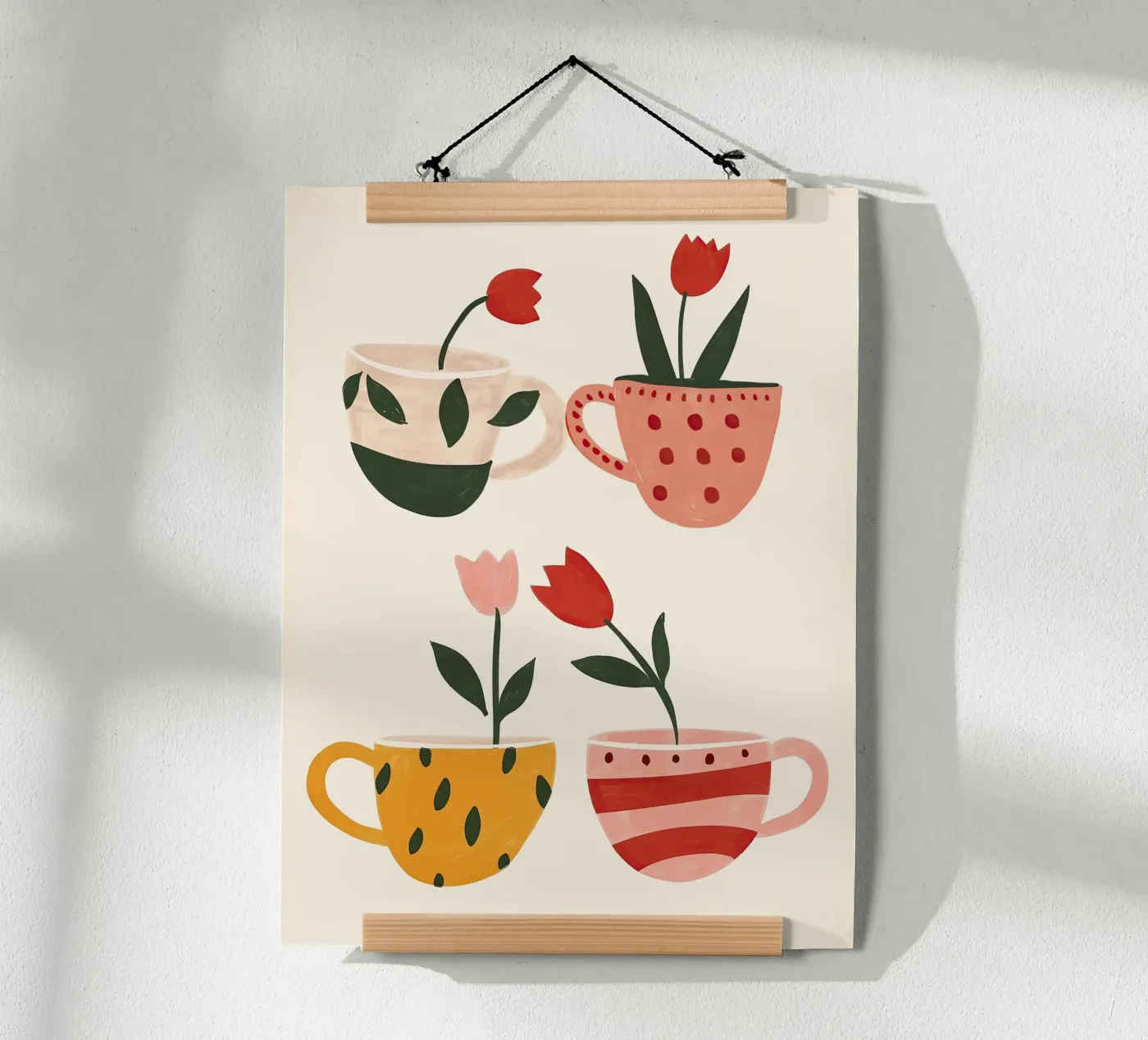 Flower Cups poster da Lilo