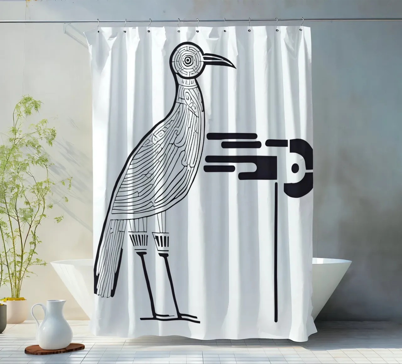 Inca 4 tenda da doccia da Rezh creations