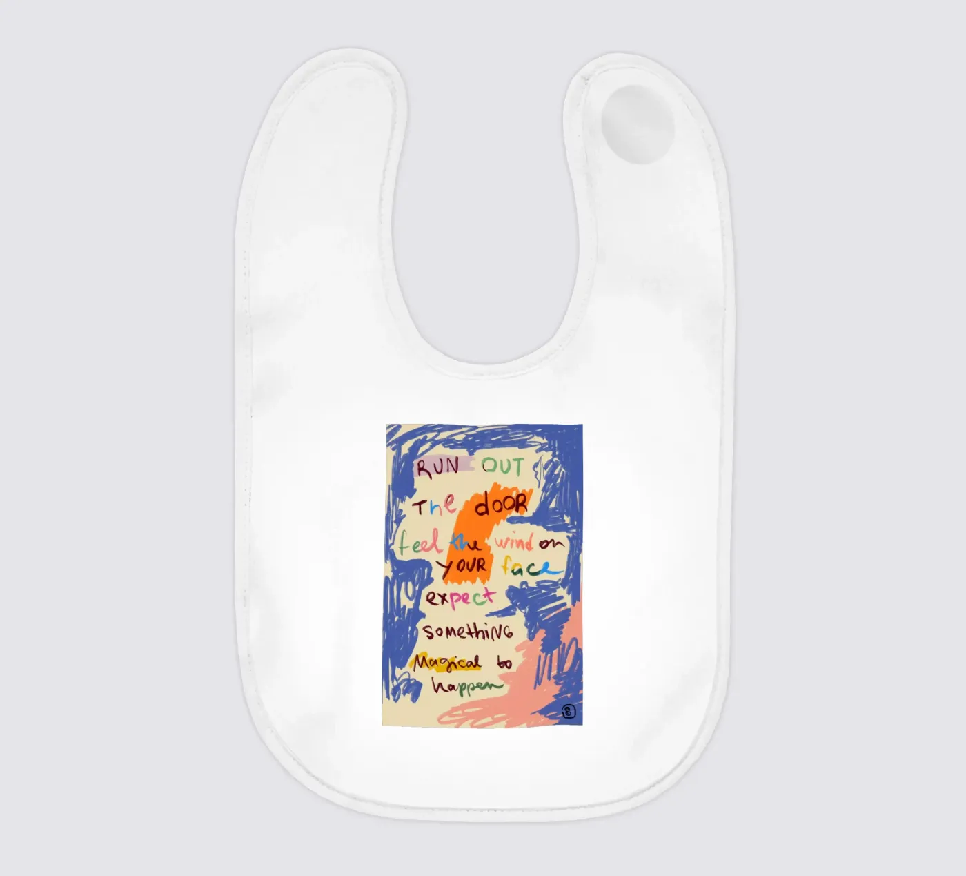 MESSAGGIO DEL GIORNO MAGICO bavaglino da Sandra Poliakov