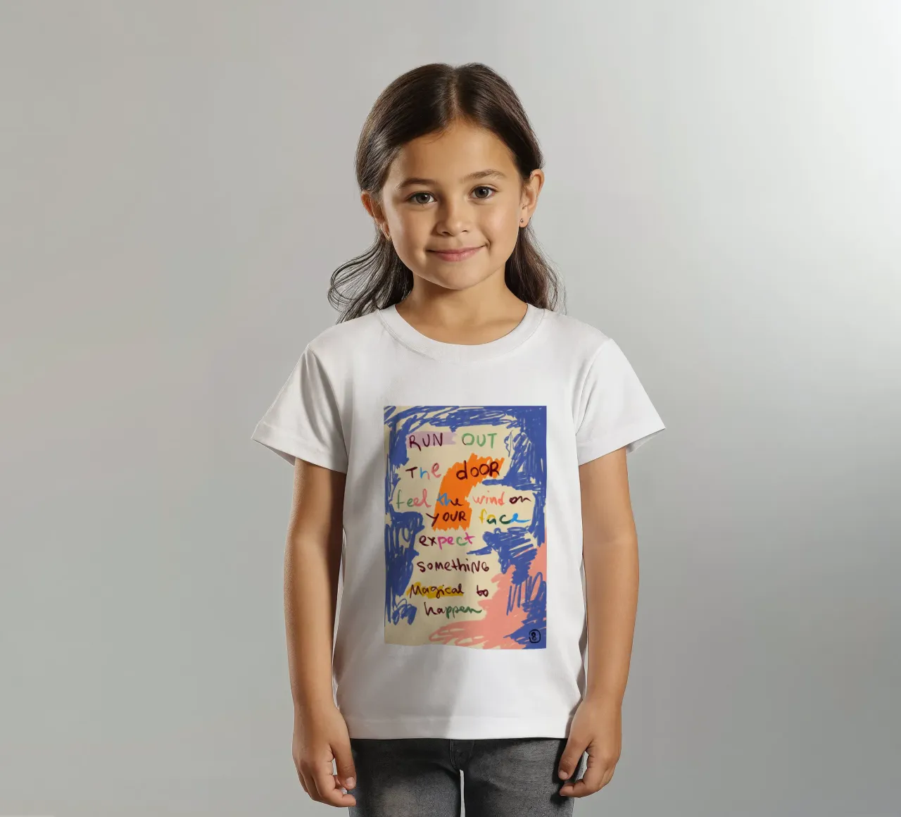 MAGICAL DAY MESSAGE t-shirt bambini da Sandra Poliakov