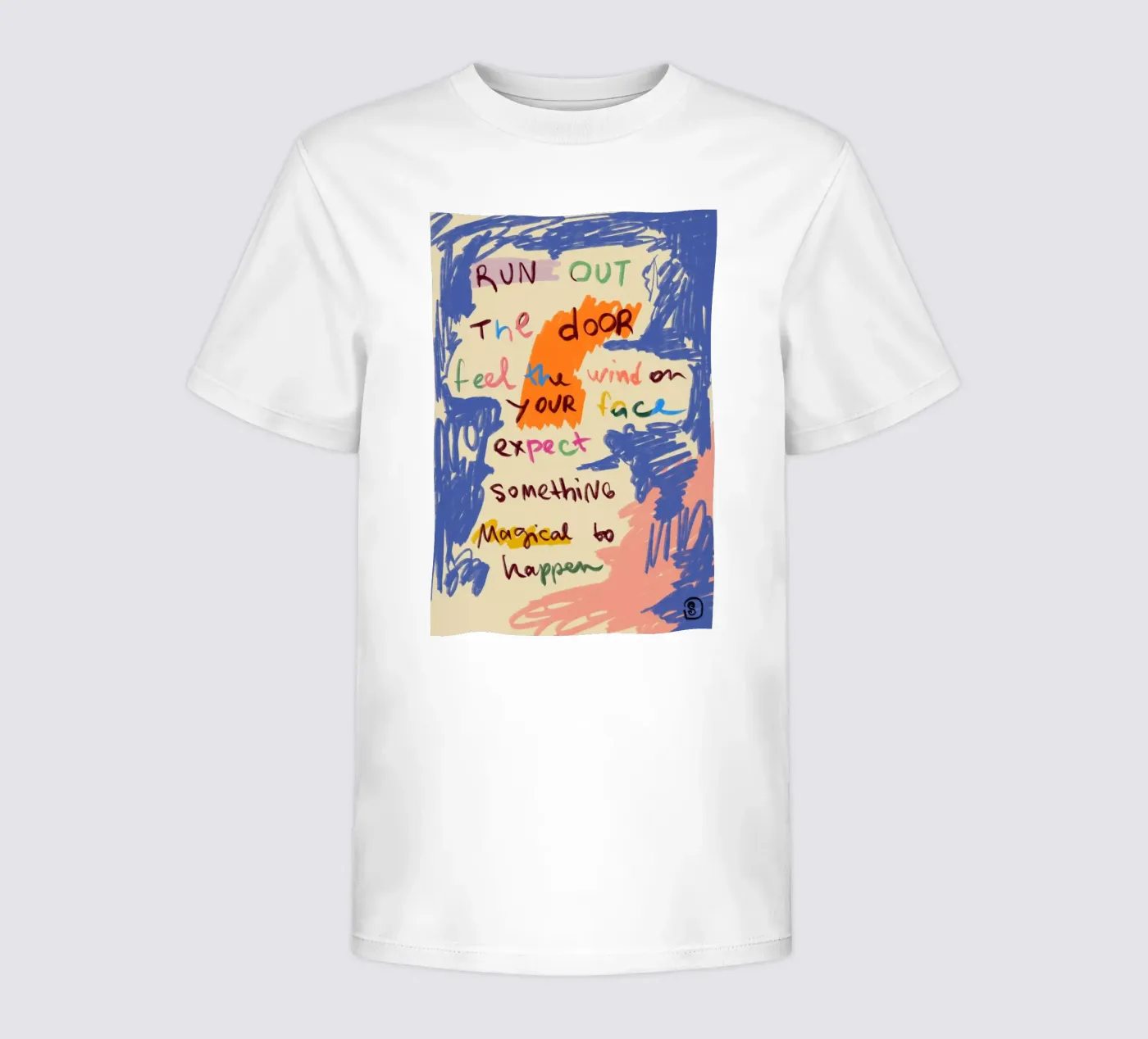MAGICAL DAY MESSAGE t-shirt bambini da Sandra Poliakov