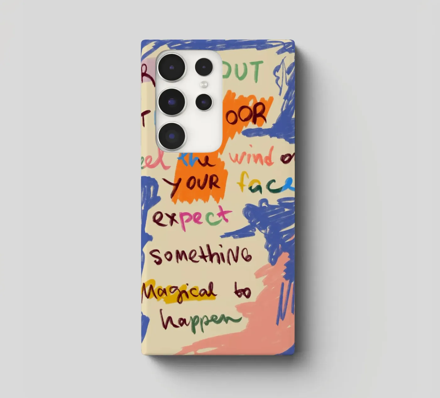 MESSAGGIO DEL GIORNO MAGICO cover samsung da Sandra Poliakov