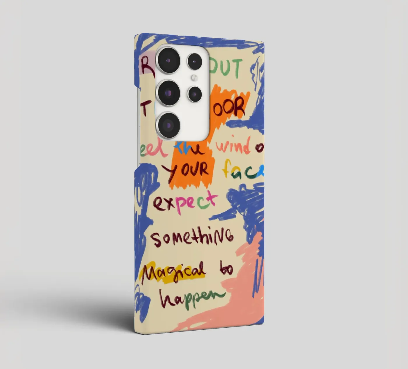 MESSAGGIO DEL GIORNO MAGICO cover samsung da Sandra Poliakov