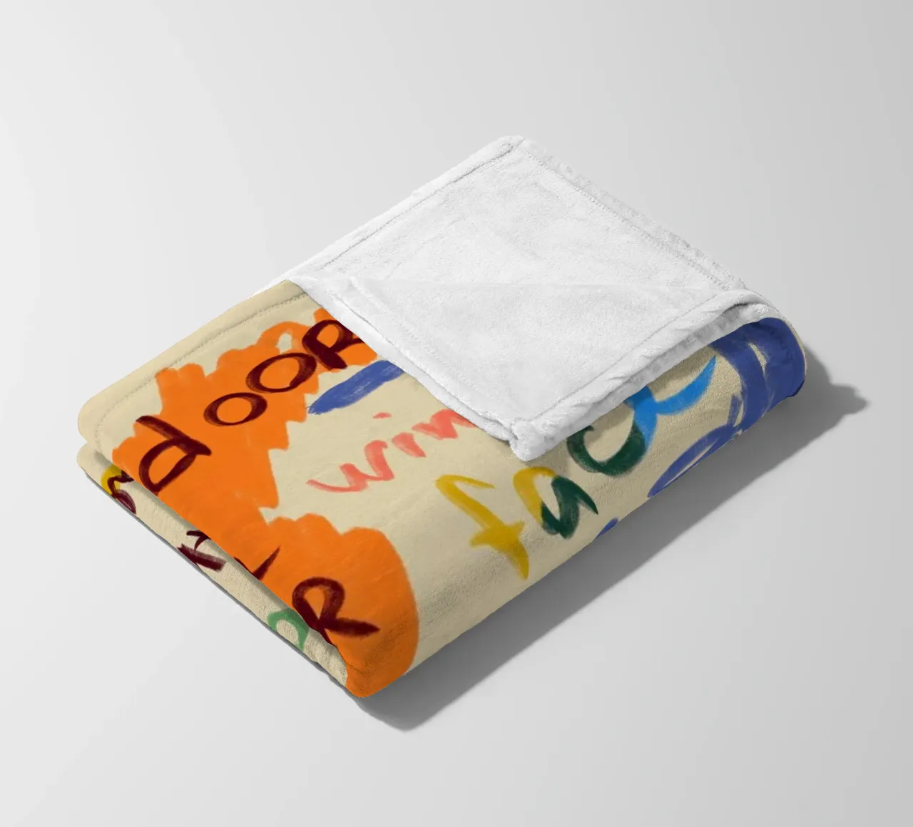 BOTSCHAFT DES MAGISCHEN TAGES Fleecedecke von Sandra Poliakov