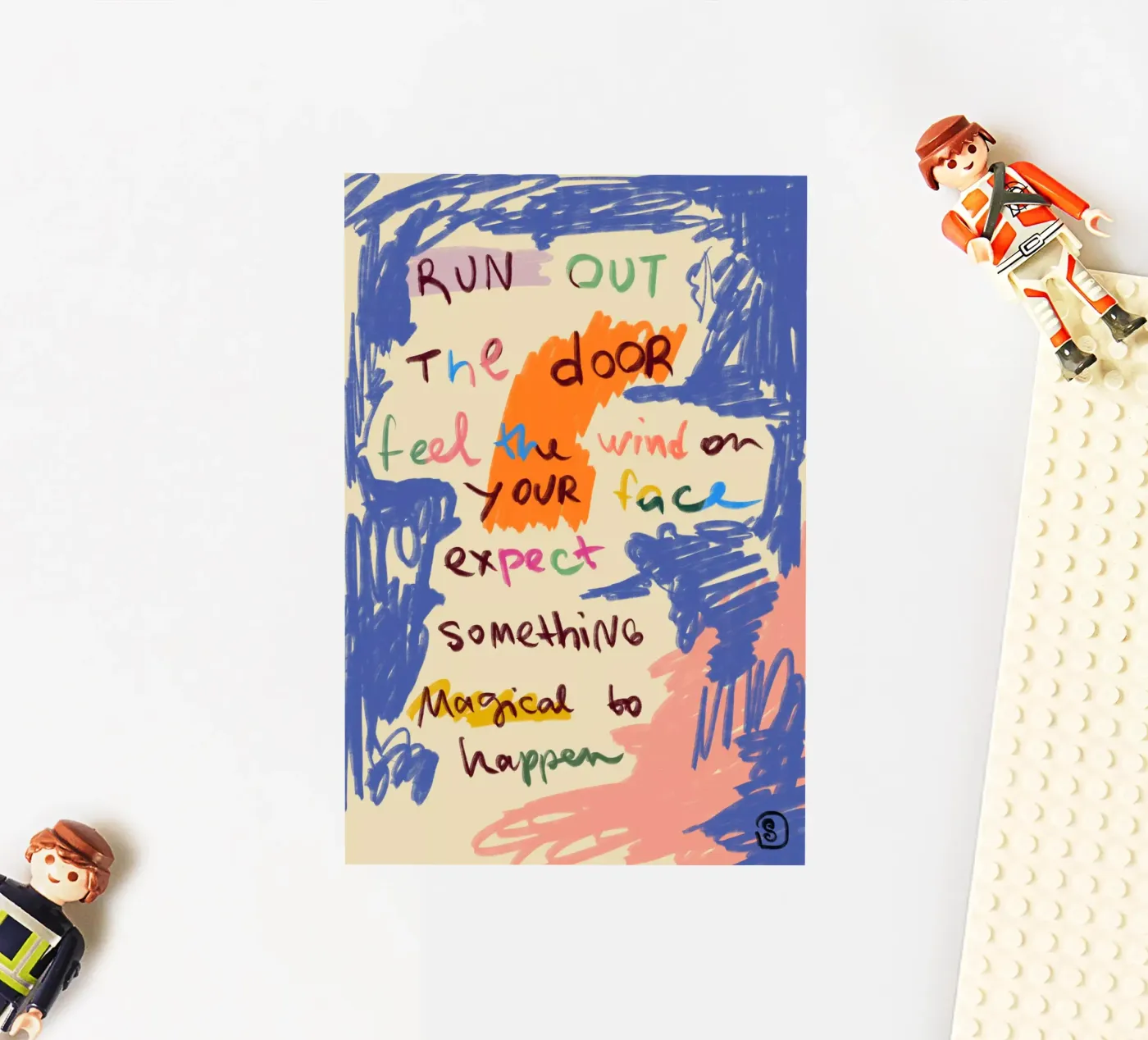 MAGICAL DAY MESSAGE sticker by Sandra Poliakov
