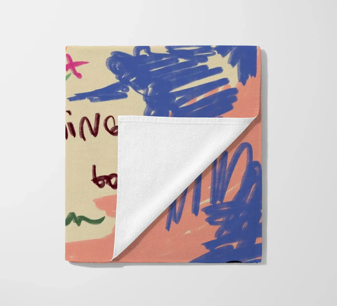 MAGISCHE DAG BERICHT strandhanddoek van Sandra Poliakov