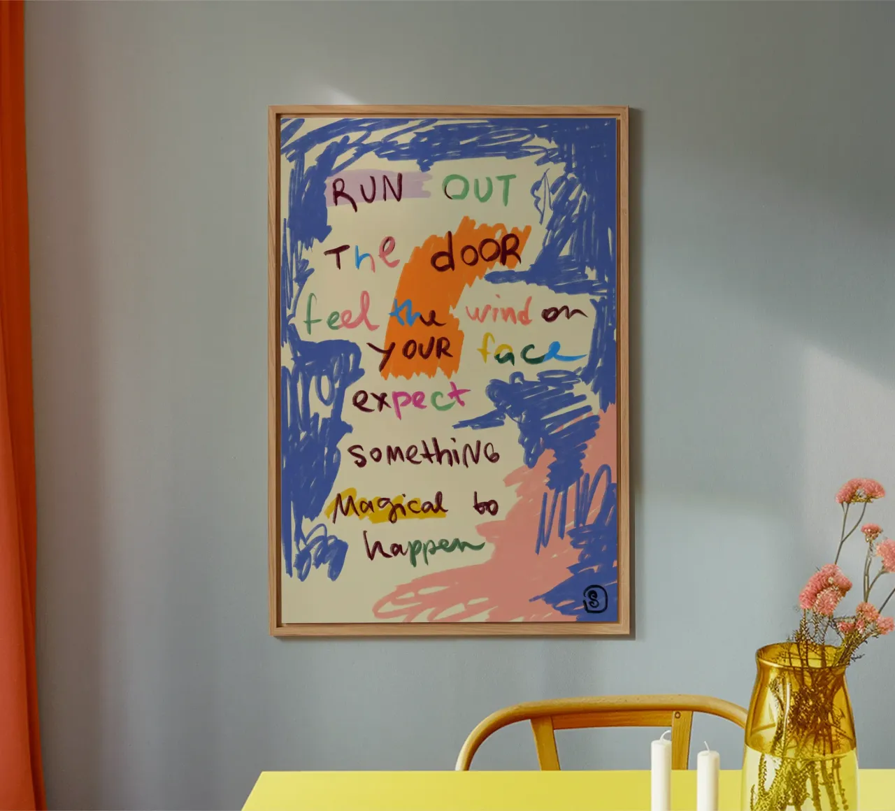 MAGICAL DAY MESSAGE forex plate by Sandra Poliakov