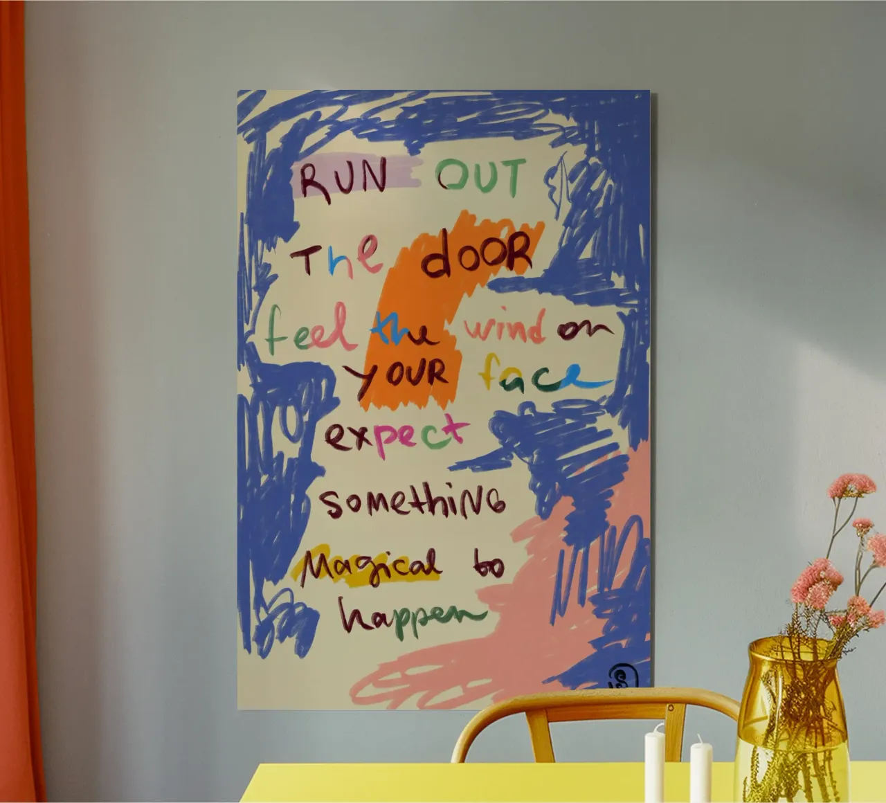 MAGICAL DAY MESSAGE forex plate by Sandra Poliakov