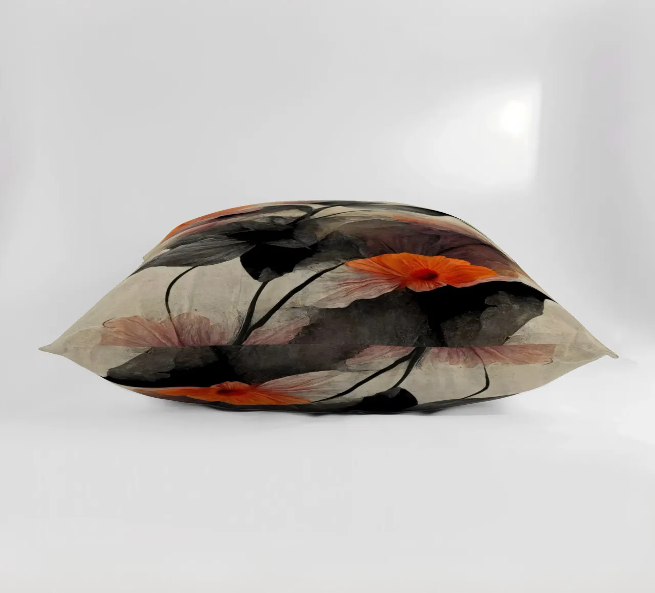 Peach Dry Flowers cuscino da treechild