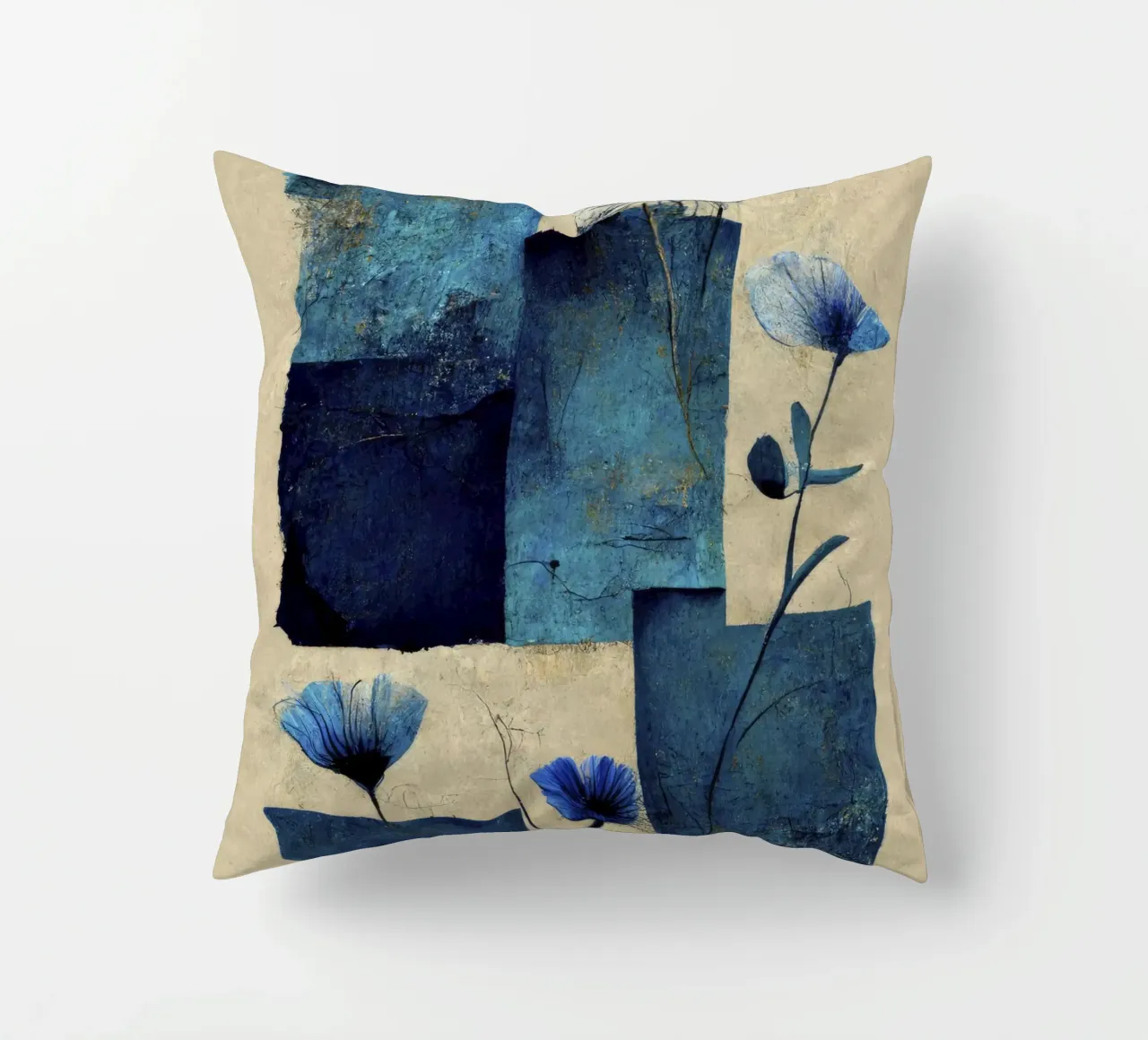 Blue Blocks cuscino da treechild