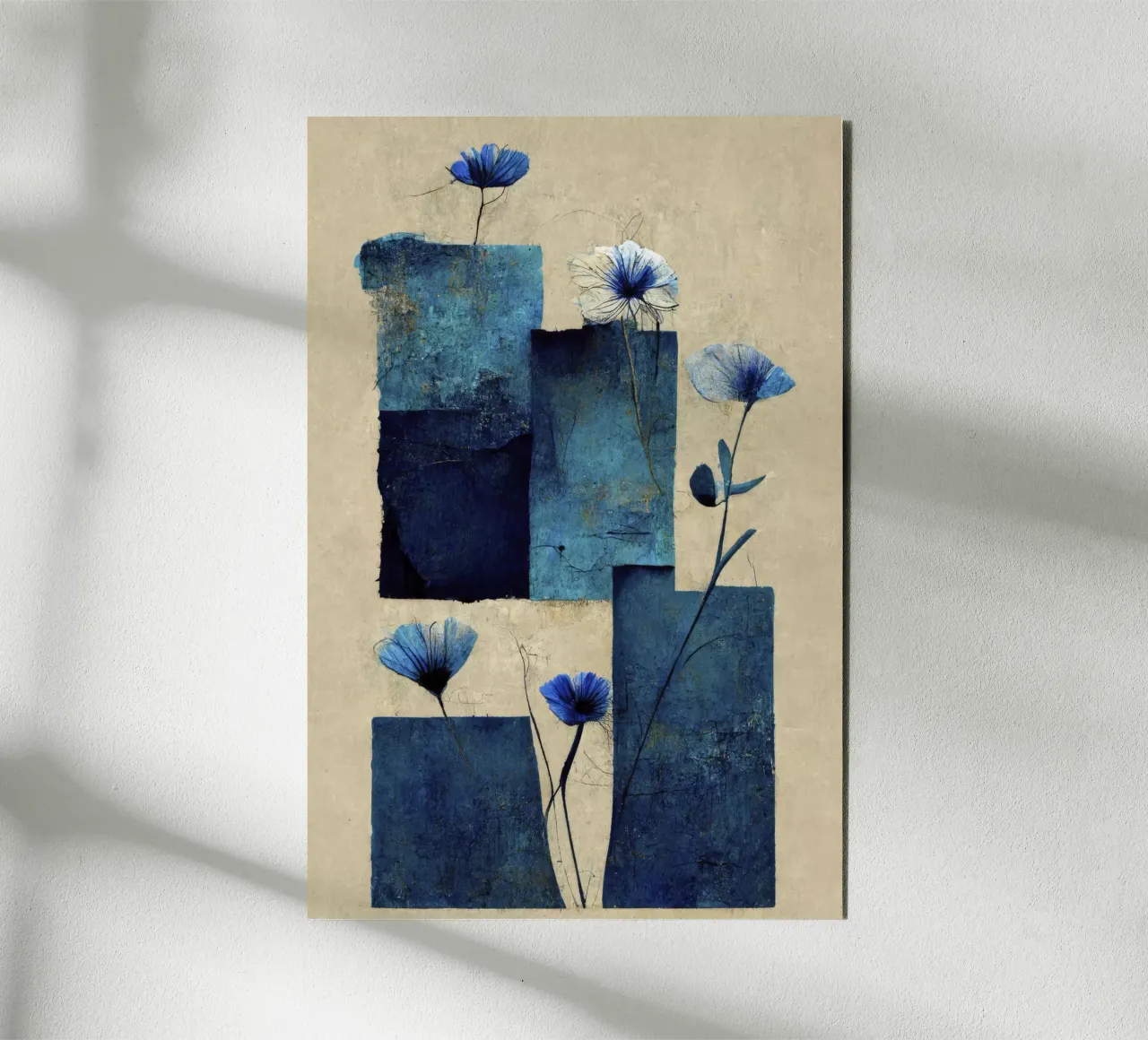 Blue Blocks alluminio dibond da treechild