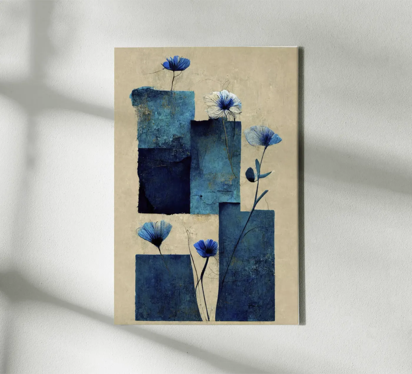 Blue Blocks tela da treechild