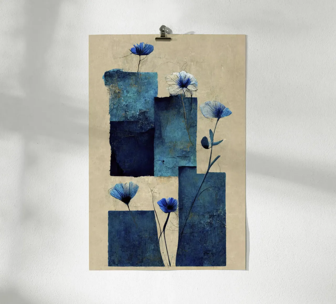 Blue Blocks poster da treechild