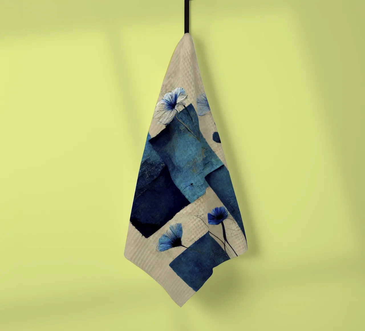 Blue Blocks canovaccio da cucina da treechild