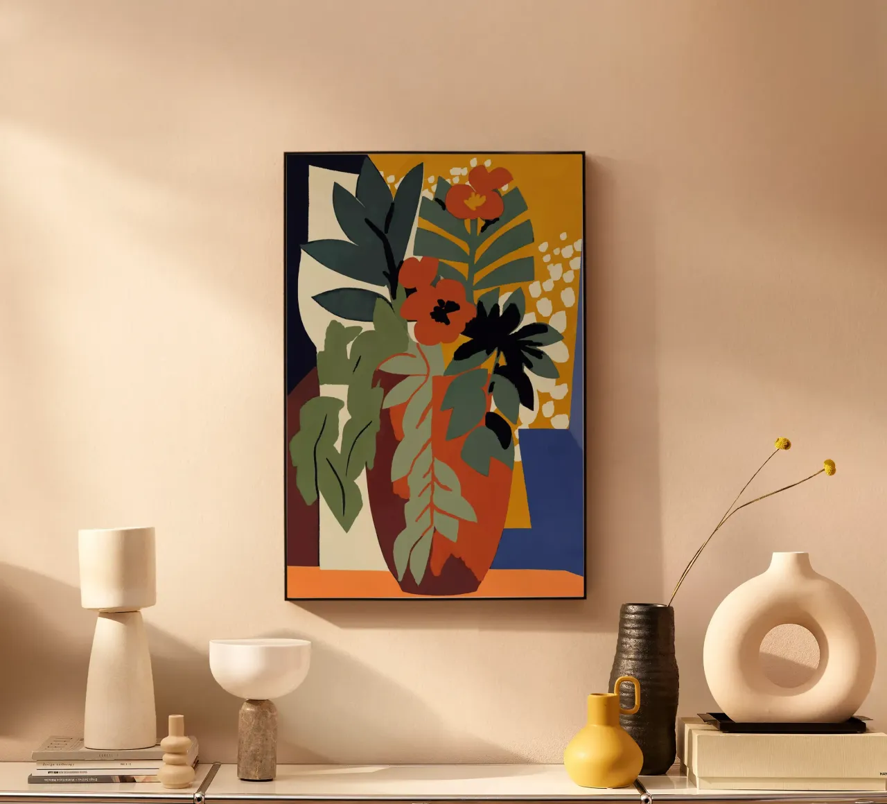 Abstract Flower Impression plexiglass da treechild