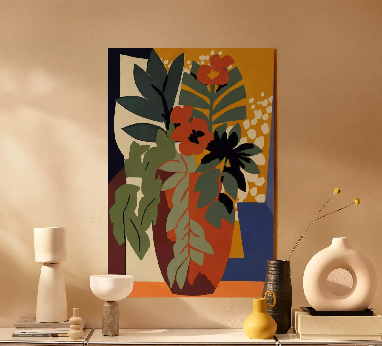 Abstract Flower Impression plexiglass da treechild