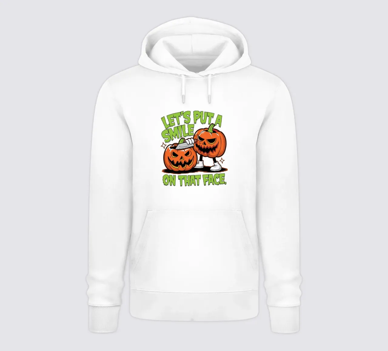Let's put a smile on that face sweat à capuche de edsonramosart