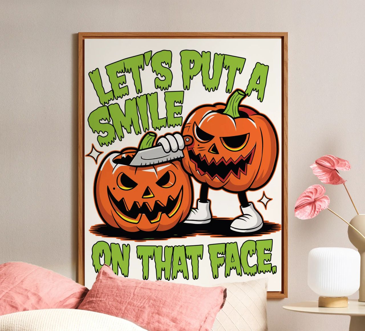 Let's put a smile on that face alluminio dibond da edsonramosart