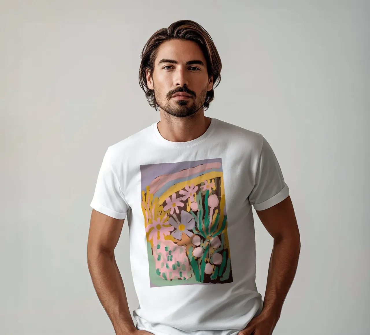 Spring Flower Impression t-shirt da treechild