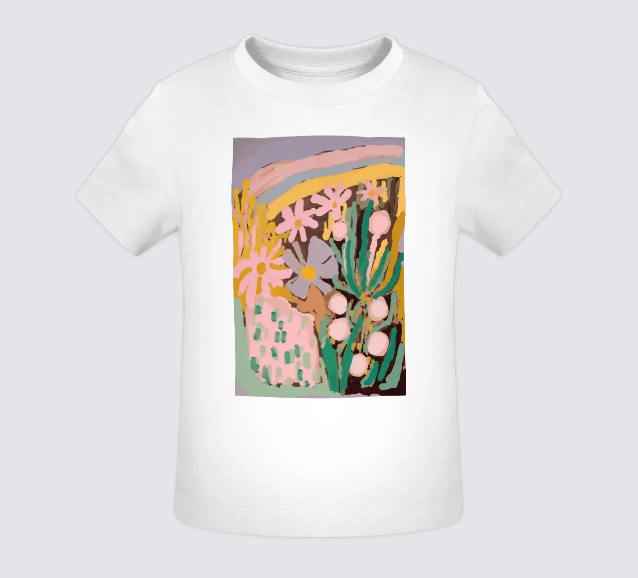 Spring Flower Impression maglietta neonato da treechild