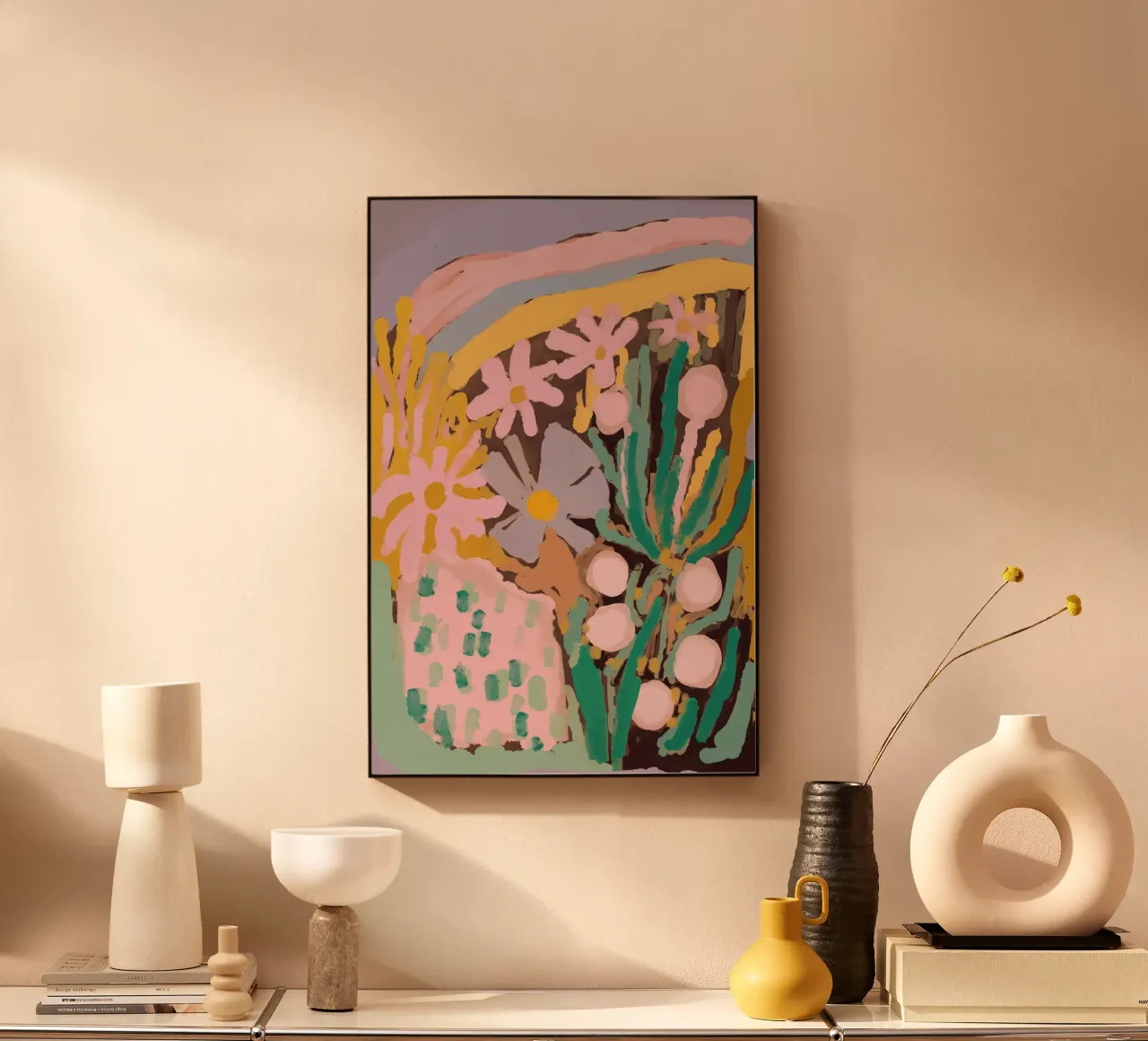 Spring Flower Impression alluminio dibond da treechild