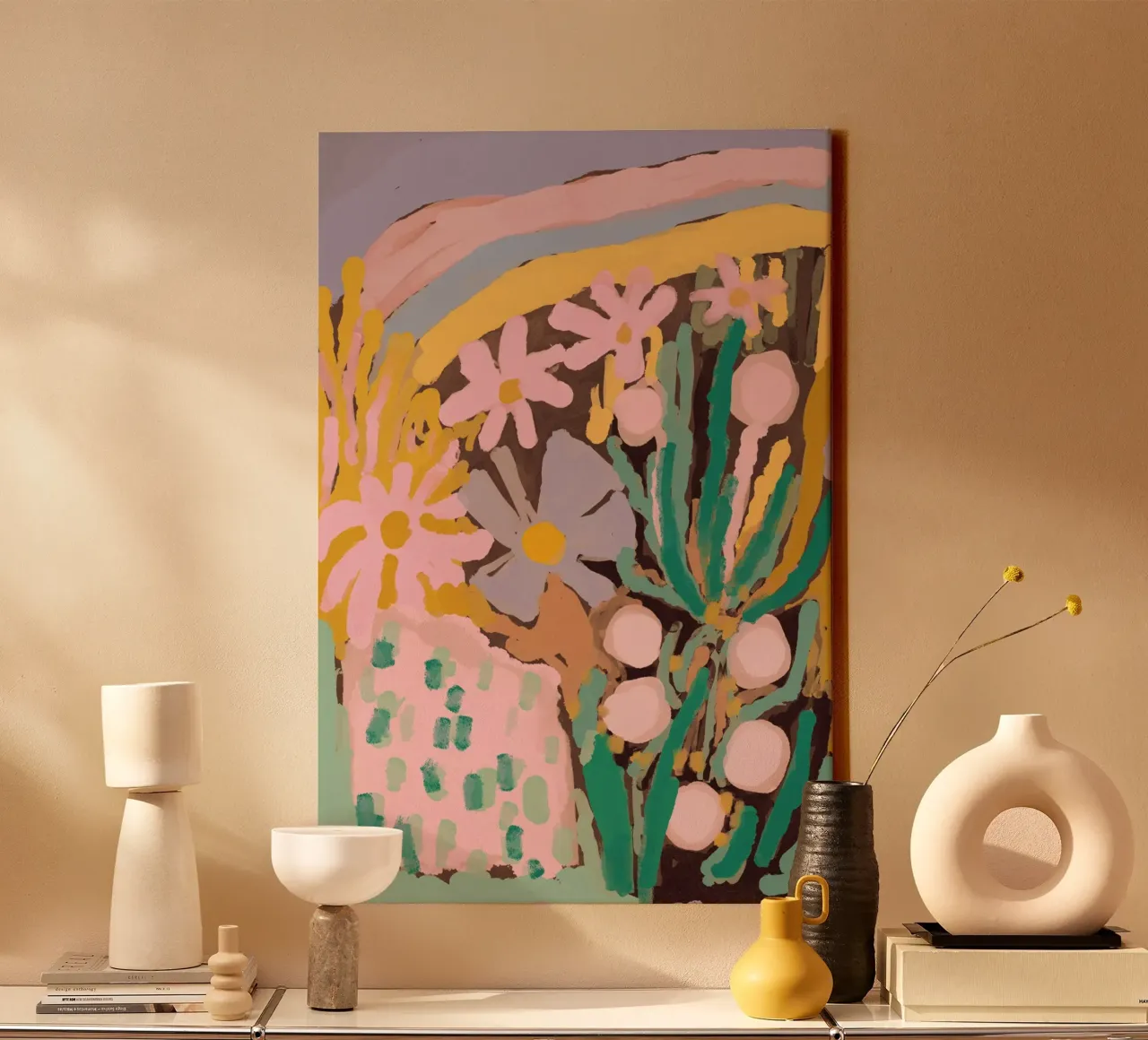 Spring Flower Impression tela da treechild