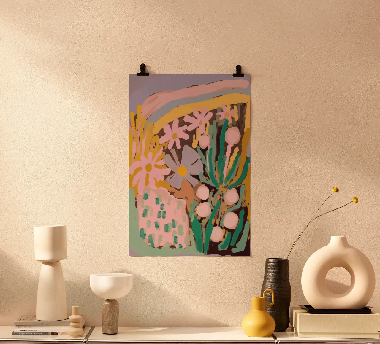 Spring Flower Impression poster da treechild
