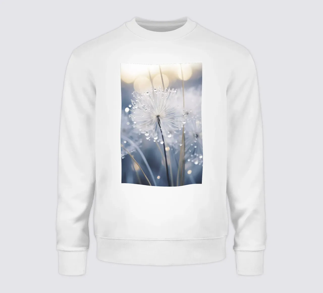 Drops On Dandelion sweatshirt by treechild