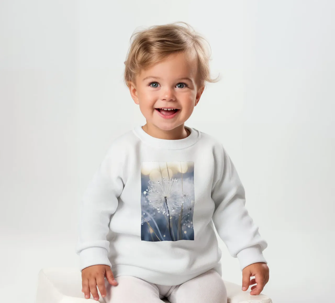 Drops On Dandelion felpa neonato da treechild