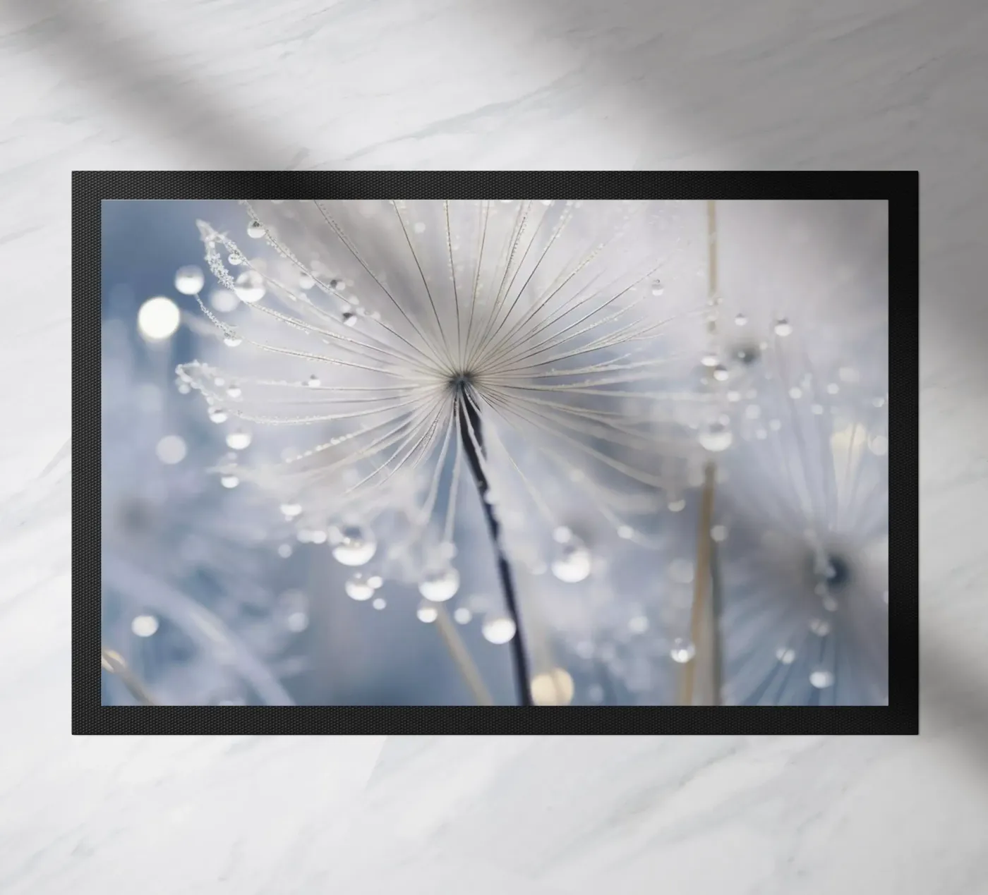 Drops On Dandelion deurmat van treechild