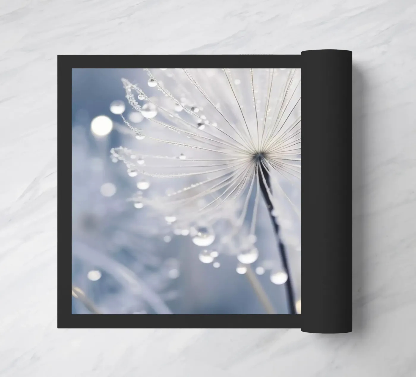 Drops On Dandelion deurmat van treechild