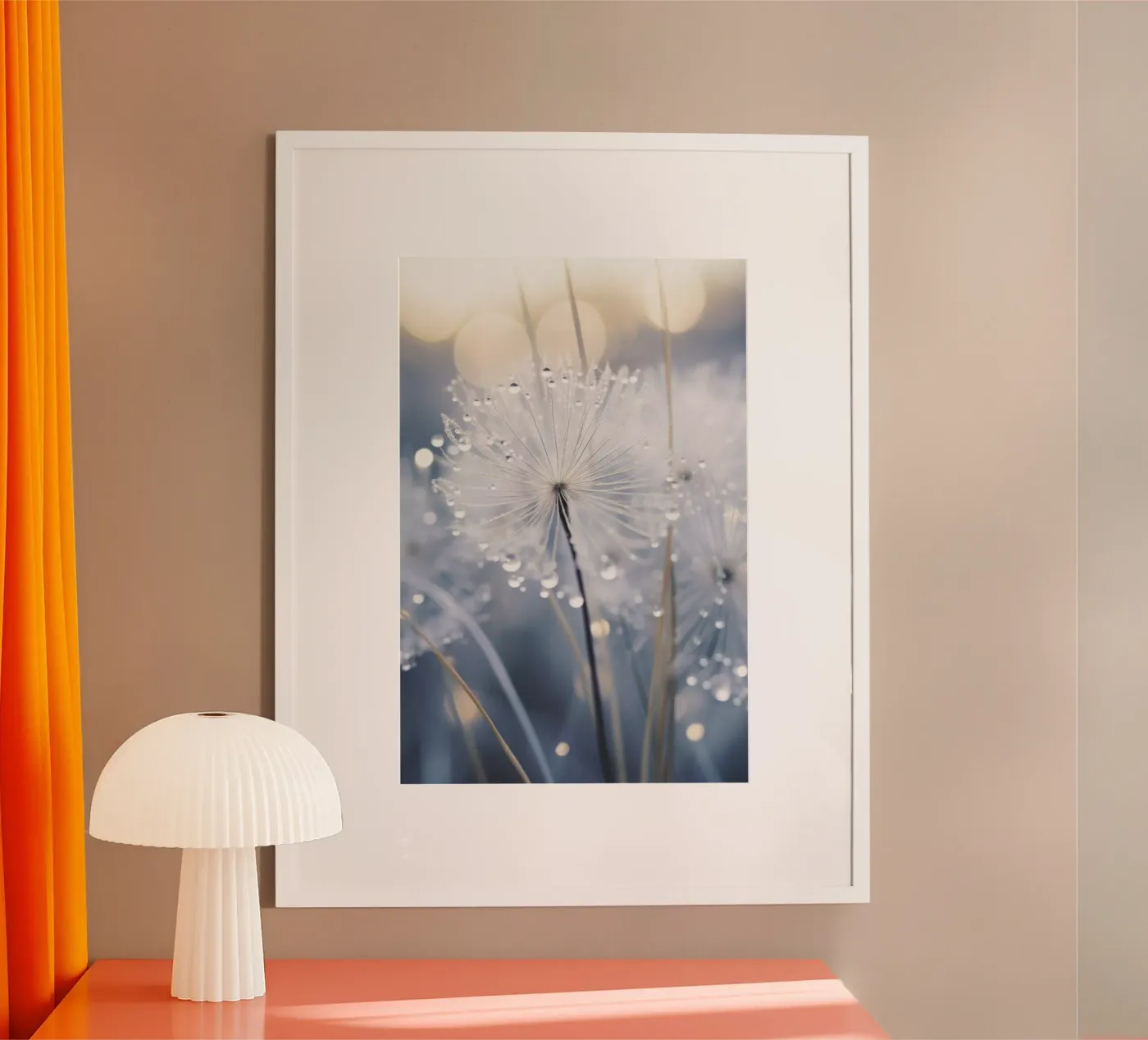 Drops On Dandelion poster da treechild